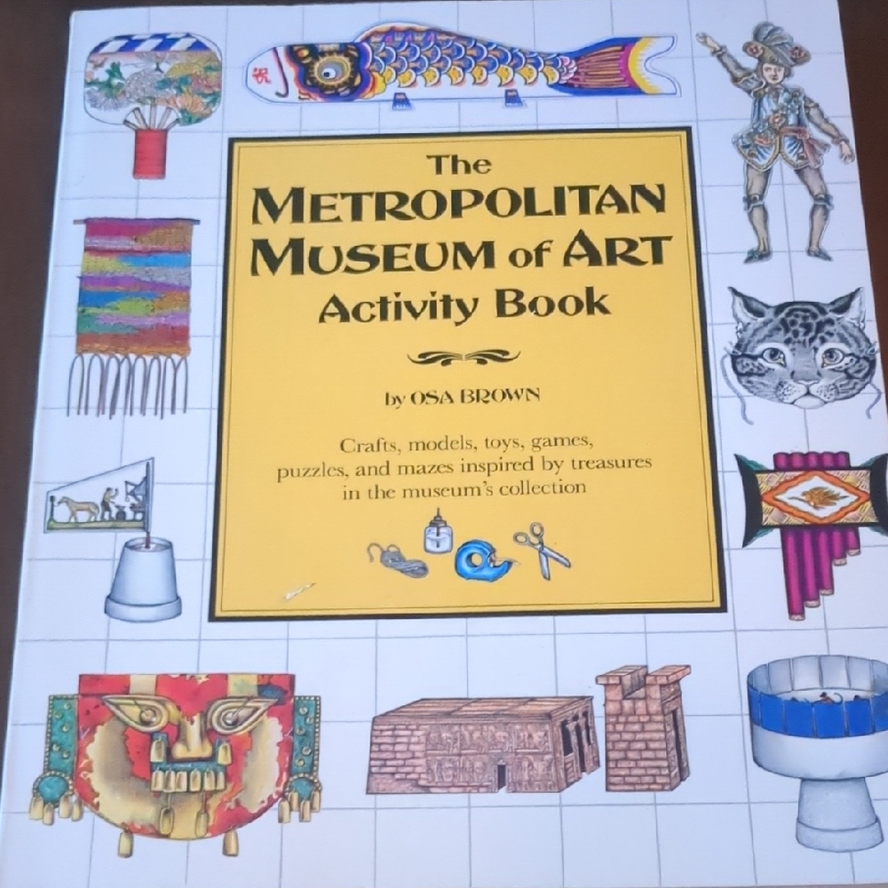 Vintage The Metropolitan Museum of Art Activity Book